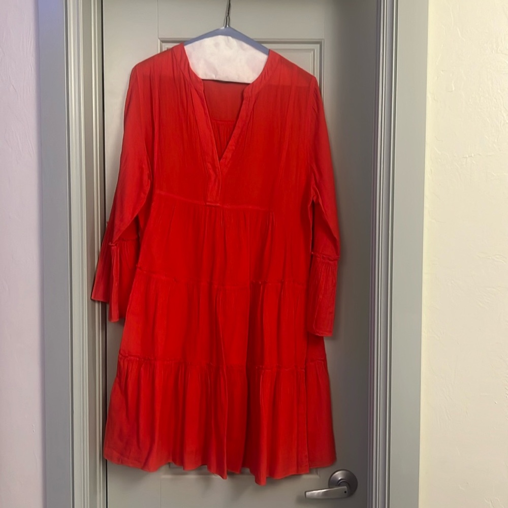 Devotion twins red gauze dress … excellent condition